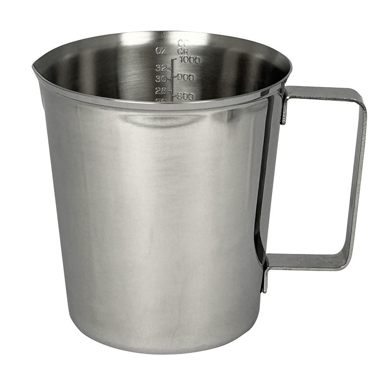 スギコ産業 18-8 計量カップ ビーカー 950cc SA0892-SH-522-950cc 1個（ご注文単位1個）【直送品】
