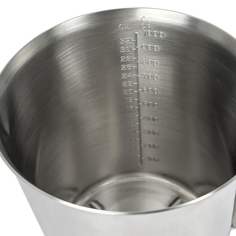 スギコ産業 18-8 計量カップ ビーカー 950cc SA0892-SH-522-950cc 1個（ご注文単位1個）【直送品】