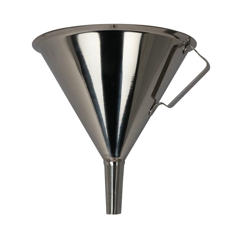 スギコ産業 18-8 ジョウゴ 取手・引っ掛け金具付 φ127 SA0922-SH-605H 1個（ご注文単位1個）【直送品】