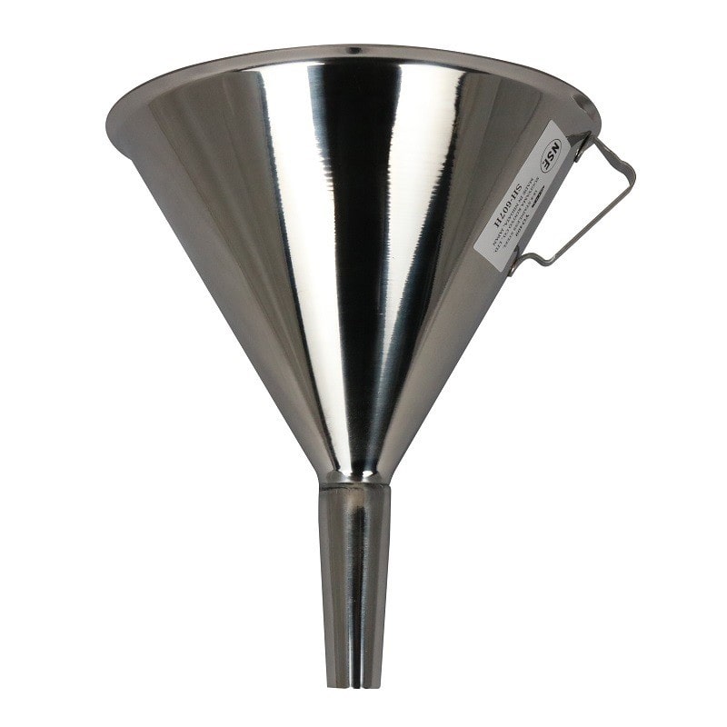 スギコ産業 18-8 ジョウゴ 取手・引っ掛け金具付 φ178 SA0924-SH-607H 1個（ご注文単位1個）【直送品】