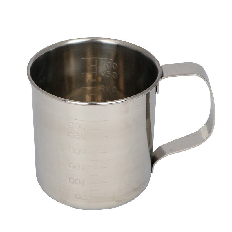 スギコ産業 18-8 計量水マス 口無 300cc SA0909-SH-633 1個（ご注文単位1個）【直送品】