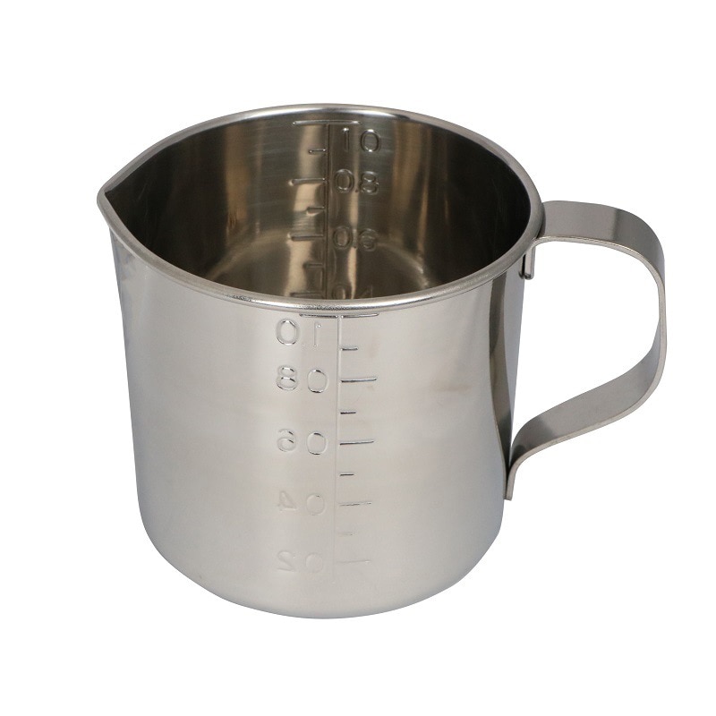 スギコ産業 18-8 計量水マス 口付 1L SA0903-SH-635M-ヤク1L 1個（ご注文単位1個）【直送品】