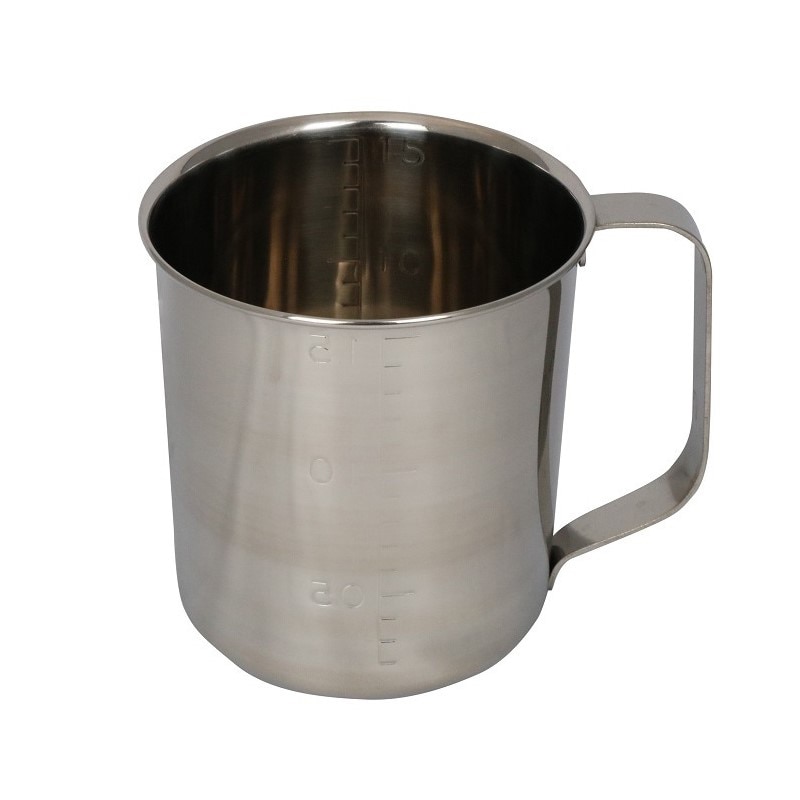 スギコ産業 18-8 計量水マス 口無 1.5L SA0912-SH-636-ヤク1.5L 1個（ご注文単位1個）【直送品】