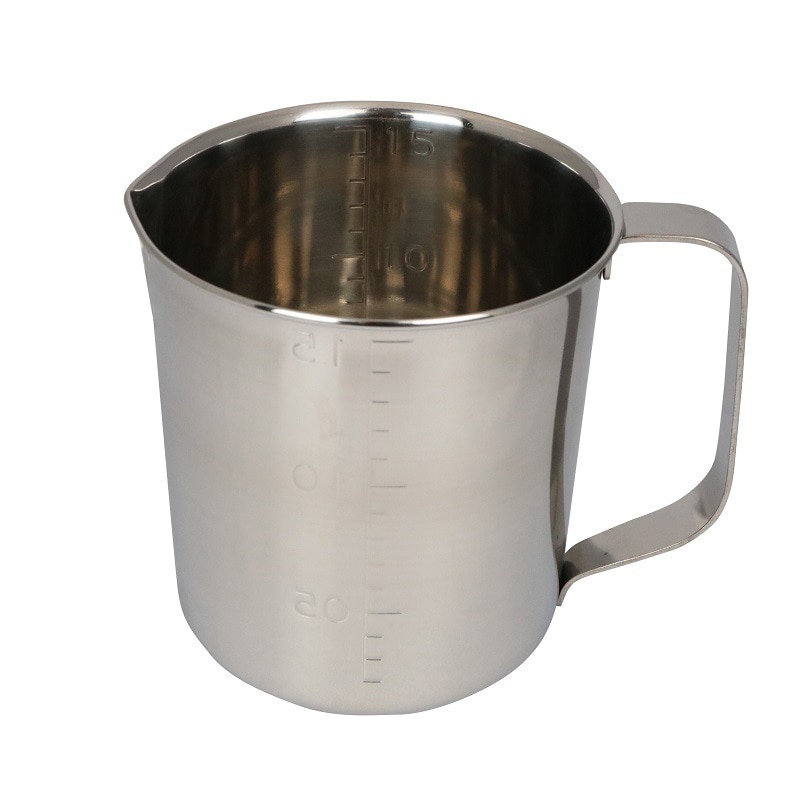 スギコ産業 18-8 計量水マス 口付 1.5L SA0904-SH-636M 1個（ご注文単位1個）【直送品】