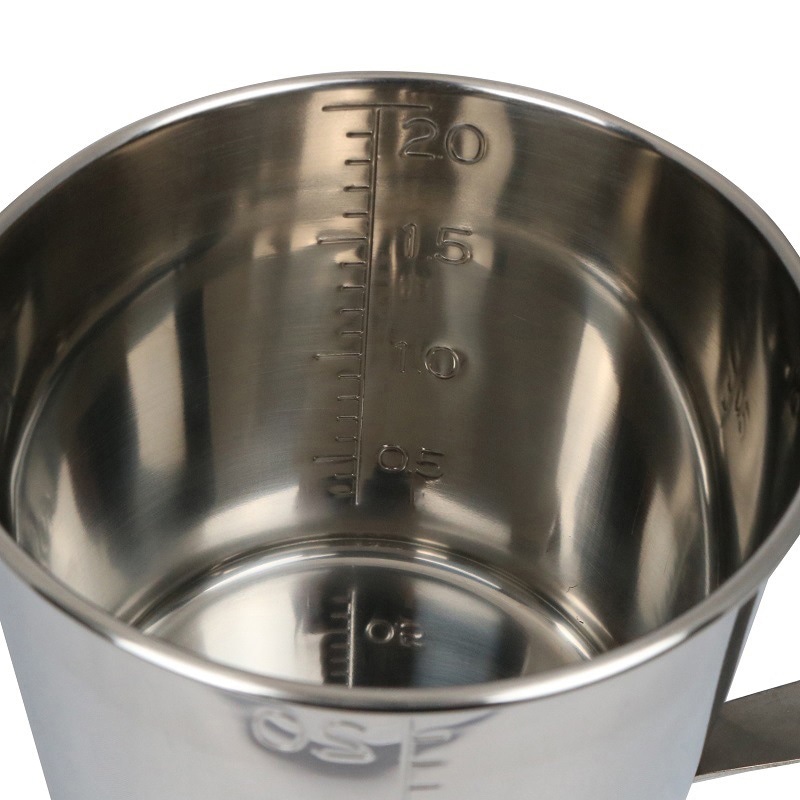 スギコ産業 18-8 計量水マス 口付 2L SA0905-SH-637M-ヤク2L 1個（ご注文単位1個）【直送品】