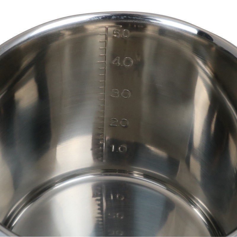 スギコ産業 18-8 計量水マス 口付 5L SA0907-SH-639M-ヤク5L 1個（ご注文単位1個）【直送品】