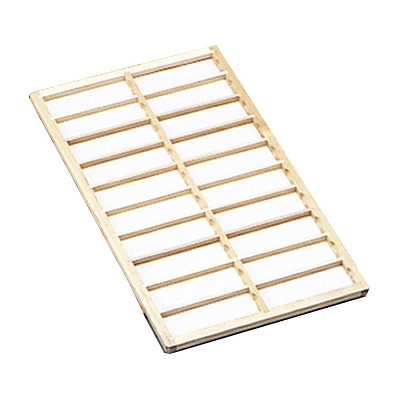 障子マッペ 木製 20枚用 40002 187×343mm 10個/箱(ご注文単位1箱)【直送品】