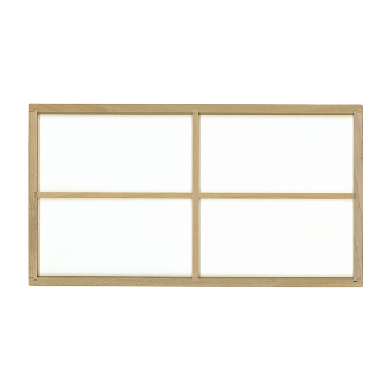 障子マッぺ　木製　田の字型 40009　187×343  10個/箱（ご注文単位1箱）【直送品】