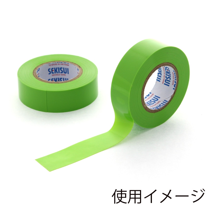 ビニールテープ エスロン 19×10 No.360 若草 1巻