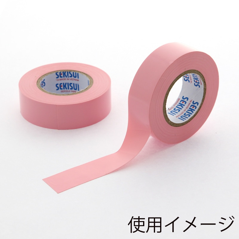 ビニールテープ エスロン 19×10 No.360 ピンク 1巻