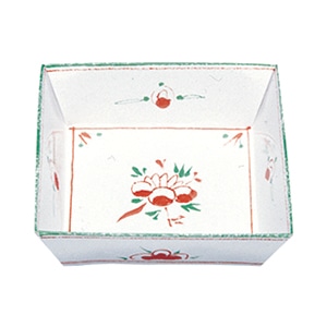 北原産業 松花堂 紙トレー 70-花 CF-8003 20枚/袋（ご注文単位30袋）【直送品】