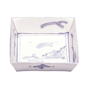 北原産業 松花堂 紙トレー 70-利休 CF-8001 20枚/袋（ご注文単位30袋）【直送品】