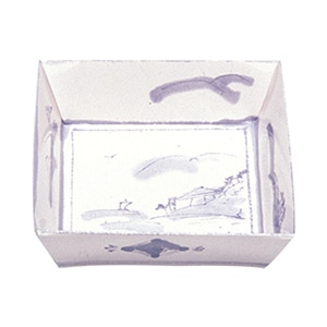 北原産業 松花堂 紙トレー 80-利休 CF-8011 20枚/袋（ご注文単位20袋）【直送品】