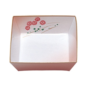 北原産業 松花堂 紙トレー 80-風花 CF-8008 20枚/袋（ご注文単位20袋）【直送品】