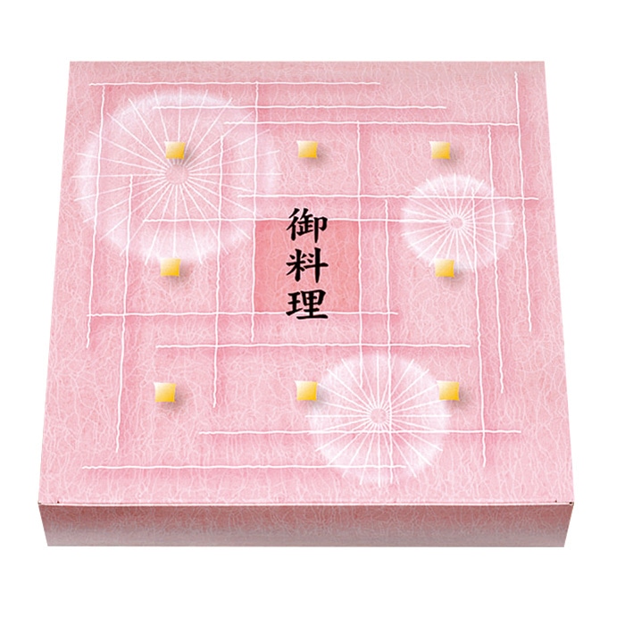 >北原産業 弁当容器　紙ボックス　本体　ワンピース 80-80　わたぼうし WB-80　50枚/袋（ご注文単位6袋）【直送品】