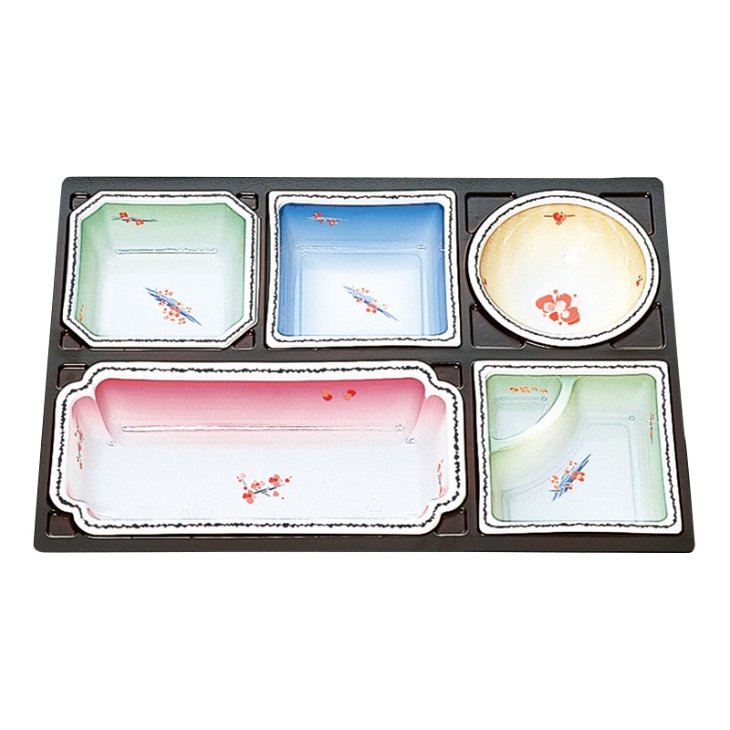 北原産業 紙ボックス弁当容器　中仕切　115-80 F-1　ごし季  20個/袋（ご注文単位4袋）【直送品】