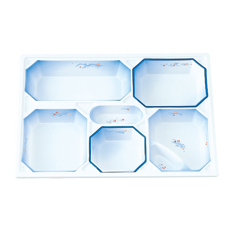 北原産業 紙ボックス弁当容器　中仕切　115-80 C-7　涼風  20個/袋（ご注文単位4袋）【直送品】