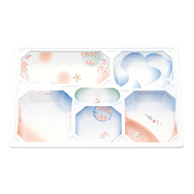 北原産業 紙ボックス弁当容器　中仕切　115-80 C-7　美里  20個/袋（ご注文単位4袋）【直送品】