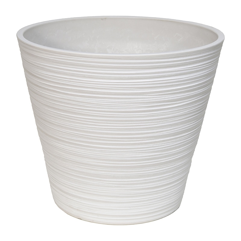 リード商事 鉢カバー エコフレンドリー 40 EGPL4038 ホワイト 1個(ご注文単位1個)【直送品】