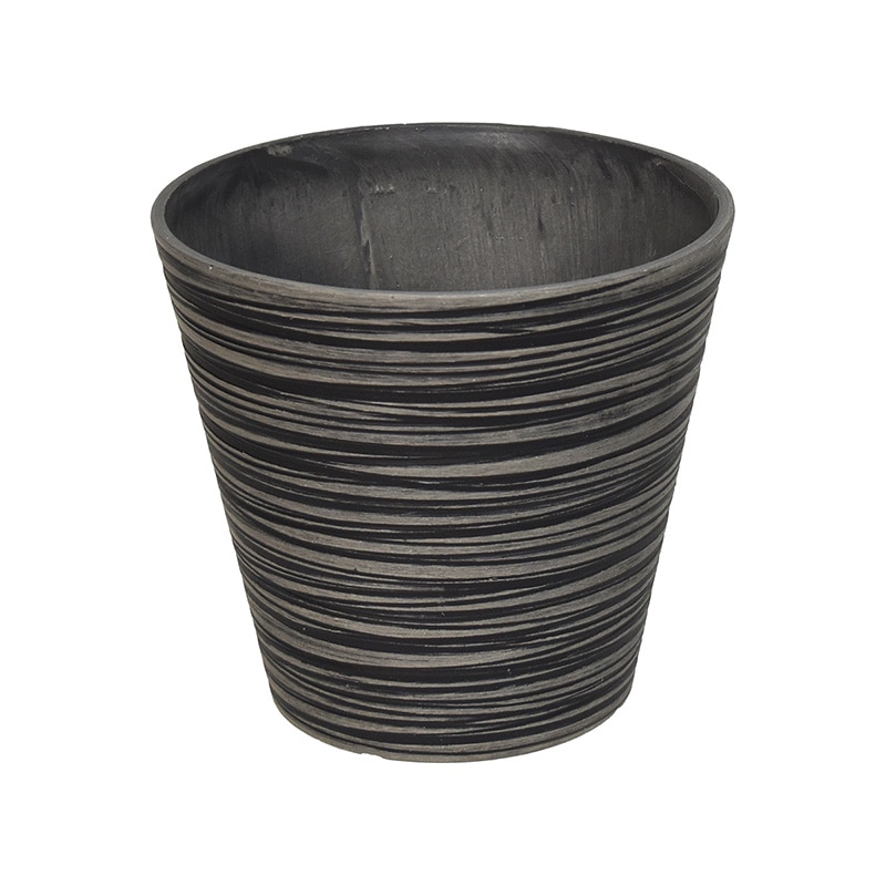 リード商事 鉢カバー エコフレンドリー 18 EGPL1817 チャコール 1個(ご注文単位1個)【直送品】