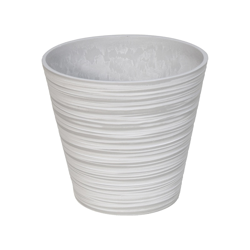 リード商事 鉢カバー エコフレンドリー 18 EGPL1817 ホワイト 1個(ご注文単位1個)【直送品】