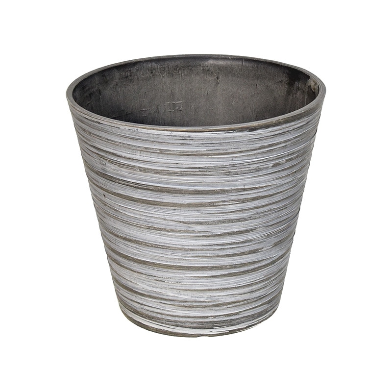 リード商事 鉢カバー エコフレンドリー 18 EGPL1817 ライトチャコール 1個(ご注文単位1個)【直送品】