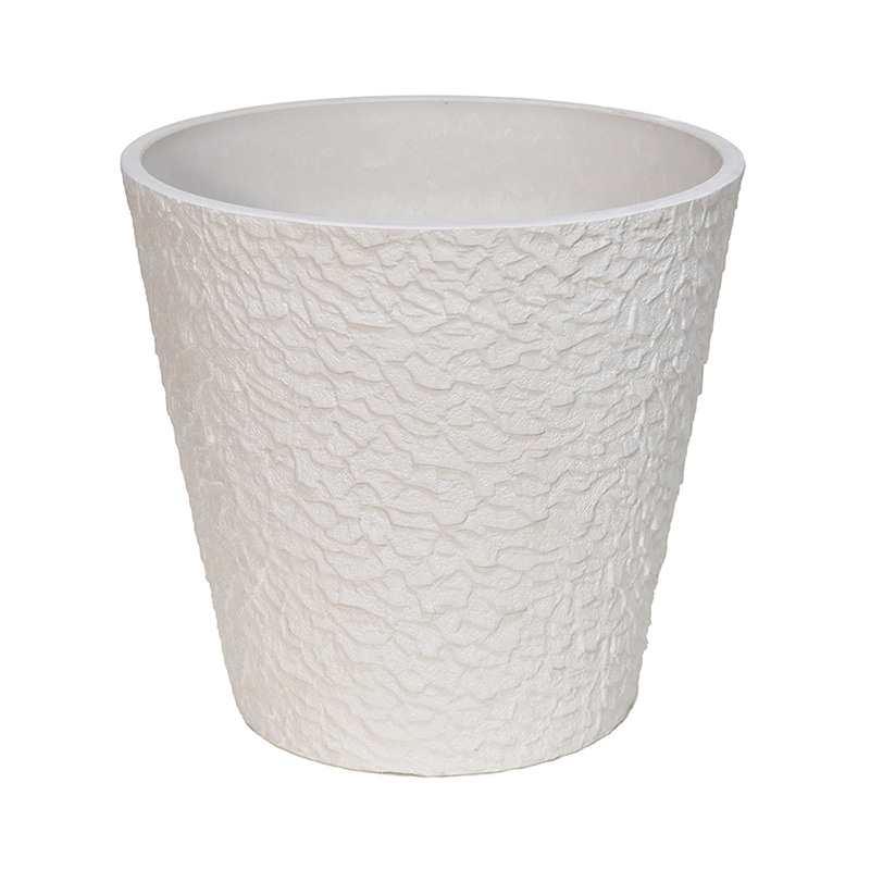 リード商事 樹脂ポット　エコフレンドリーロックポット 31 YGPL3129　ホワイト 1個（ご注文単位1個）【直送品】