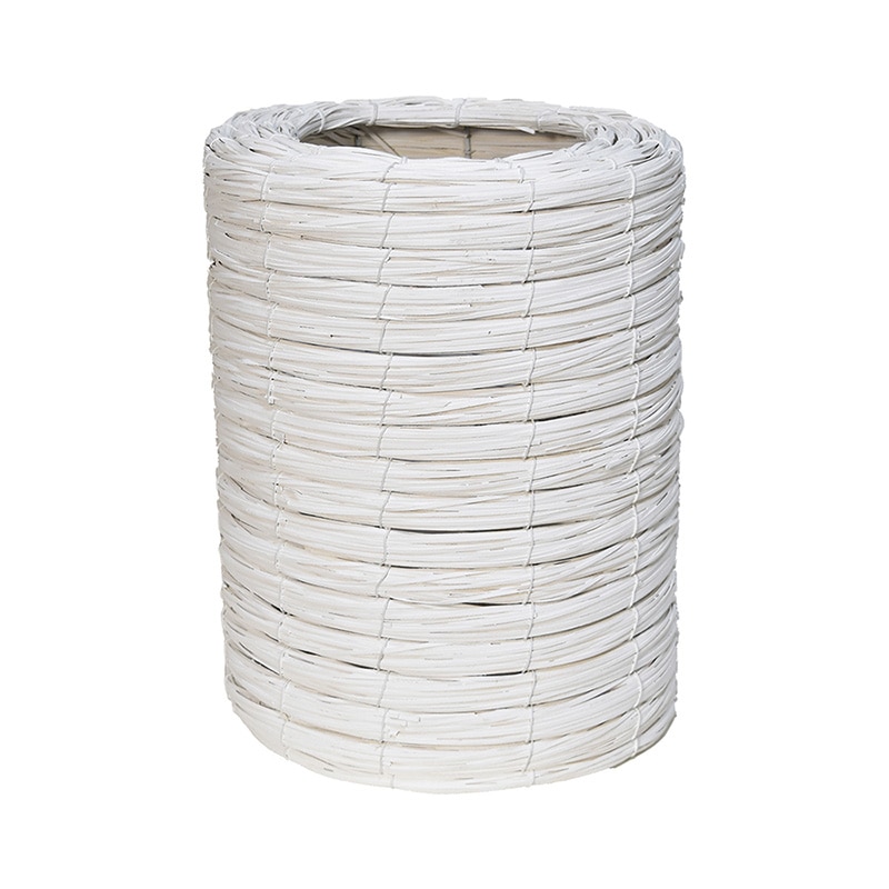 リード商事 シリンダーバスケット S HT-13384S ホワイト 1個(ご注文単位1個)【直送品】