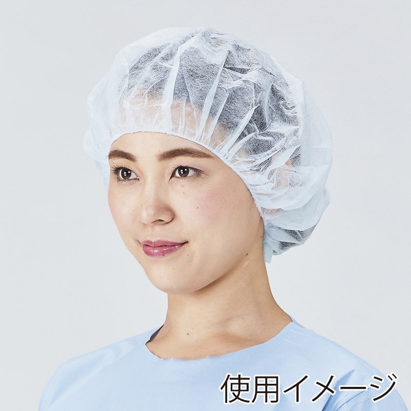 メディテックジャパン メディカルキャップ21 フリーサイズ PP-21B　ブルー 100枚/箱（ご注文単位10箱）【直送品】