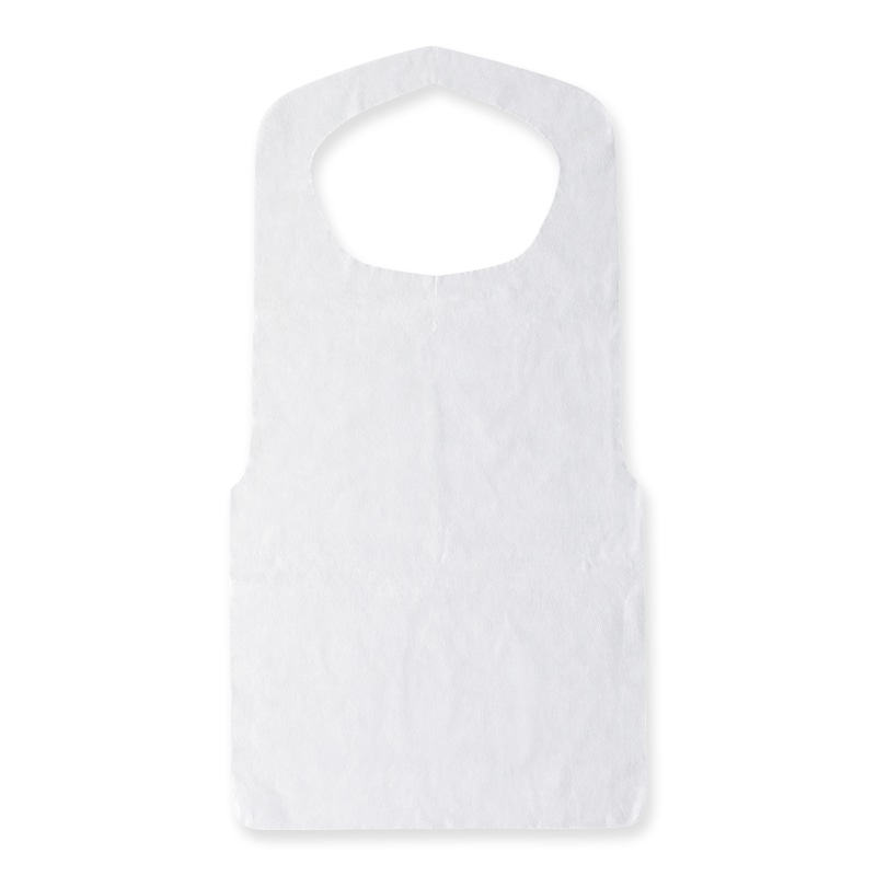 メディテックジャパン エプロン(A)平 フリーサイズ APR-001W ホワイト 100枚/袋(ご注文単位20袋)【直送品】