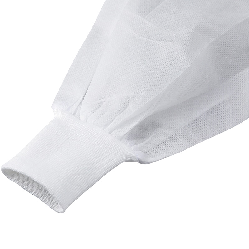 メディテックジャパン ジャンプスーツ リブ付 M JSR-M ホワイト 50枚/袋(ご注文単位1袋)【直送品】