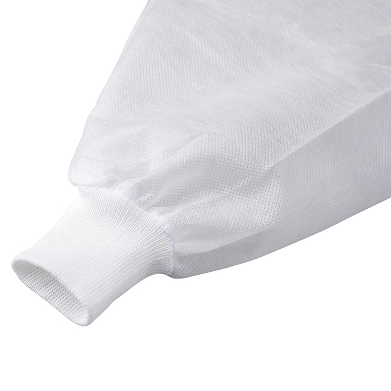 メディテックジャパン ジャンプスーツ リブ付 LL JSR-LL ホワイト 50枚/袋(ご注文単位1袋)【直送品】