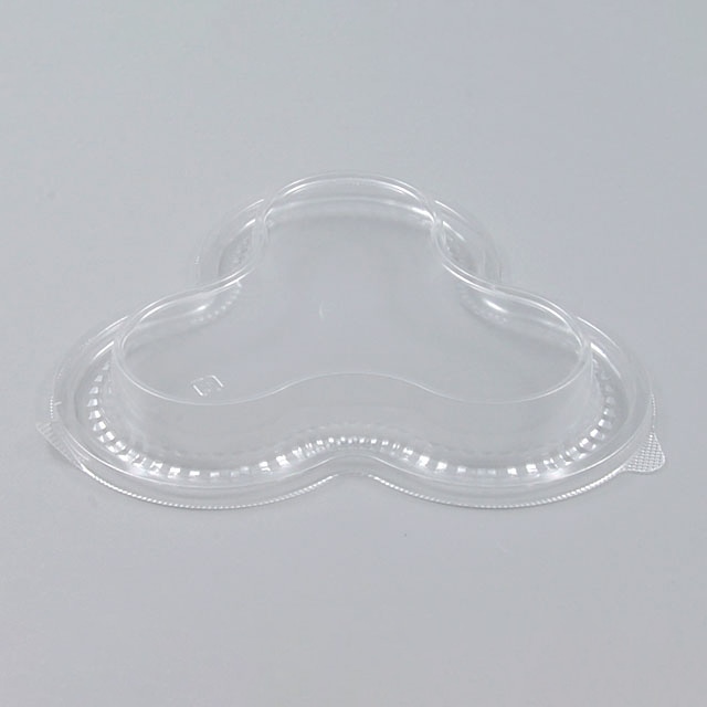 惣菜サラダ容器 トリオカップ 高蓋 50枚/袋(ご注文単位18袋)【直送品】