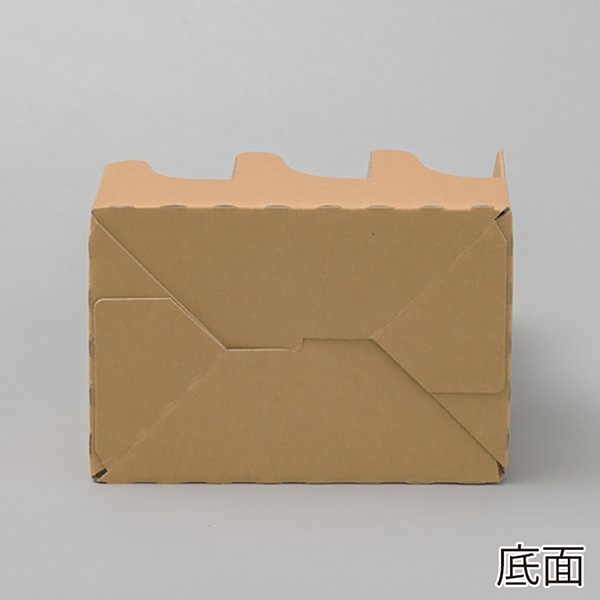 和気 リカーキャリーケース 6本入 クラフト 50枚/箱(ご注文単位1箱)【直送品】