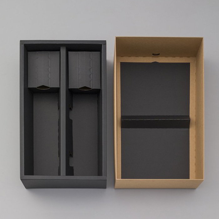 和気 マルチボトルケース 2本入 クラフト 15枚/箱(ご注文単位1箱)【直送品】