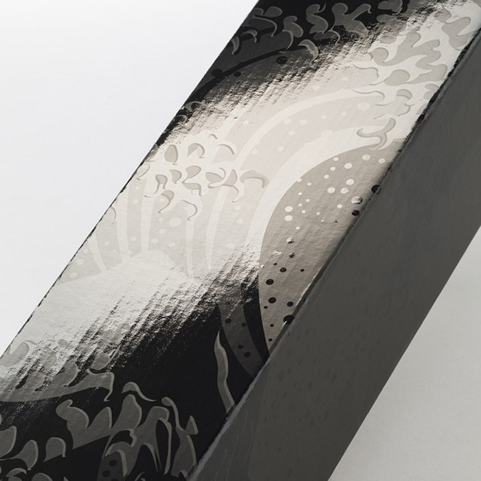 和気 一升瓶用箱 The　Japan ～nami～　波 25枚/箱（ご注文単位1箱）【直送品】