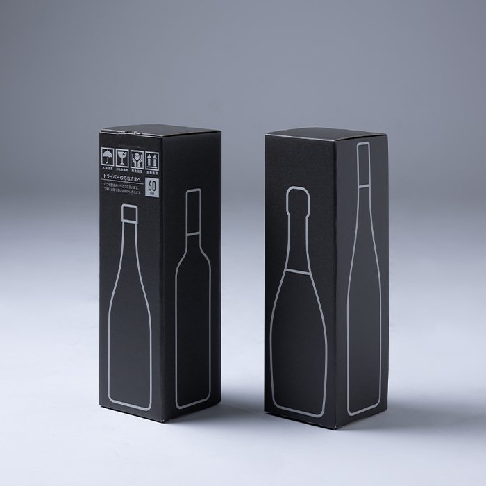 和気 発送用マルチボトルケース 1本入 25枚/箱（ご注文単位1箱）【直送品】