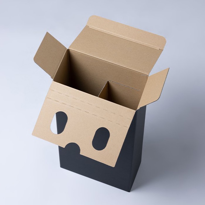 和気 一升瓶用箱 2本入 ブラック 60枚/箱（ご注文単位1箱）【直送品】