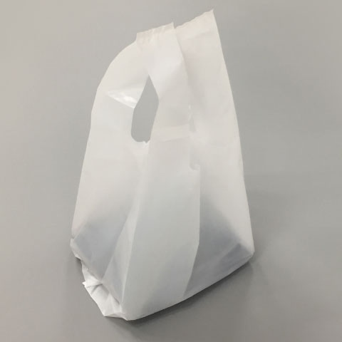 PS　レジ袋 S 乳白 100枚/袋（ご注文単位20袋）【直送品】