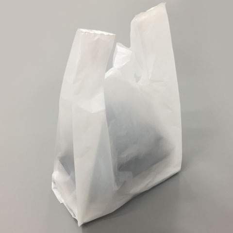 PS レジ袋 L 乳白 100枚/袋(ご注文単位10袋)【直送品】