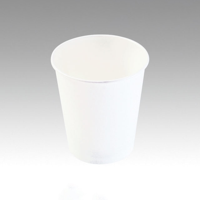 PS 紙コップ 7オンス 白無地 100個/袋(ご注文単位24袋)【直送品】