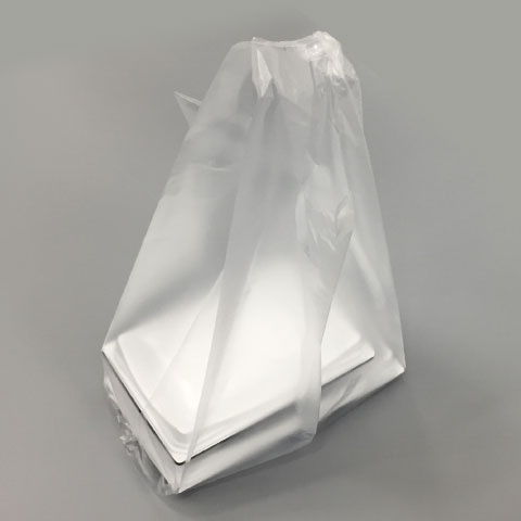 PS レジ袋 L 半透明 100枚/袋(ご注文単位10袋)【直送品】