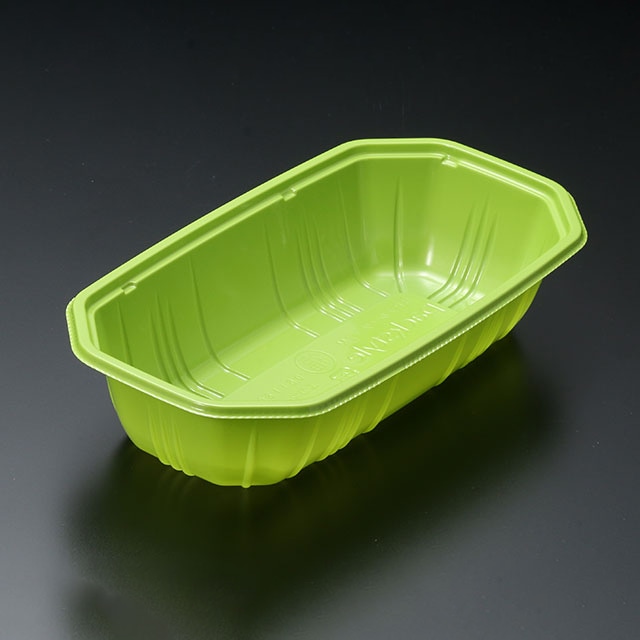 青果容器　BPフルーツ 2M グリーン 100枚/袋（ご注文単位10袋）【直送品】