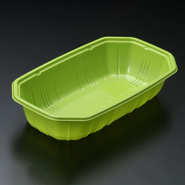 青果容器　BPフルーツ 2M グリーン 100枚/袋（ご注文単位10袋）【直送品】