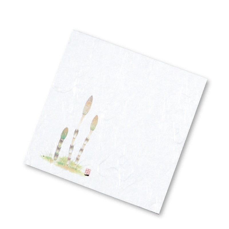 アーテック ニュー四季懐紙 4寸 NS-104 つくし 1冊(ご注文単位1冊)【直送品】