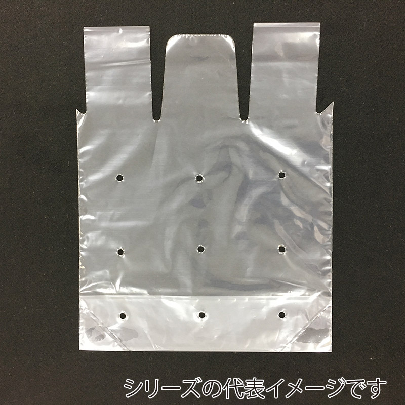まつもと合成 手提げポリ袋 フルーツベストバッグ 2kg用 無地 100枚/袋(ご注文単位25袋)【直送品】