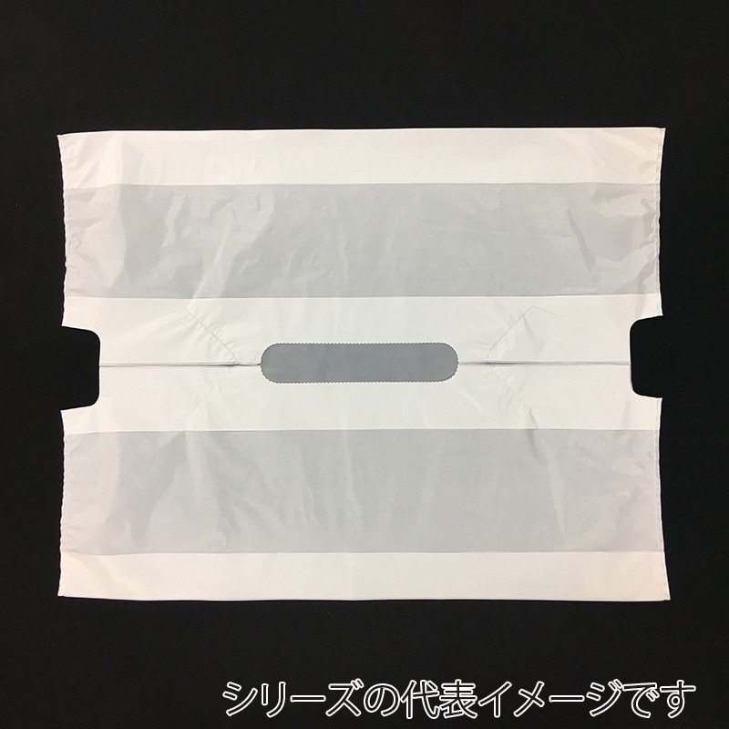 まつもと合成 手提げポリ袋 バンバンバッグ No.1 無地 100枚/袋(ご注文単位15袋)【直送品】
