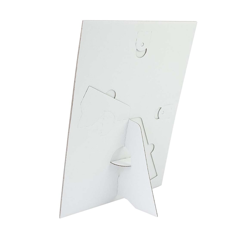 ナルシマ 貼り直せるスタンドPOP　ハリスタ A4　ホワイト　2枚 HS－A4－2 1袋（ご注文単位10袋）【直送品】