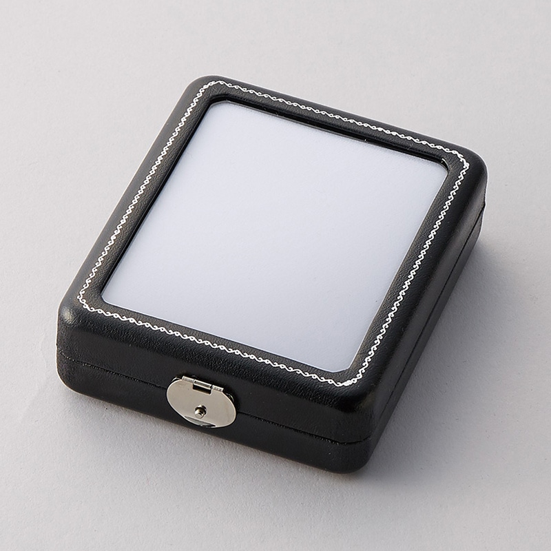 原口 ジュエリーケース　ルースケース　黒／白  L205 1個（ご注文単位12個）【直送品】
