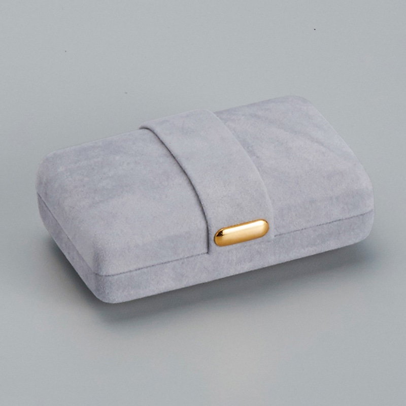 原口 アクセサリーケース グレー 103 1個（ご注文単位12個）【直送品】